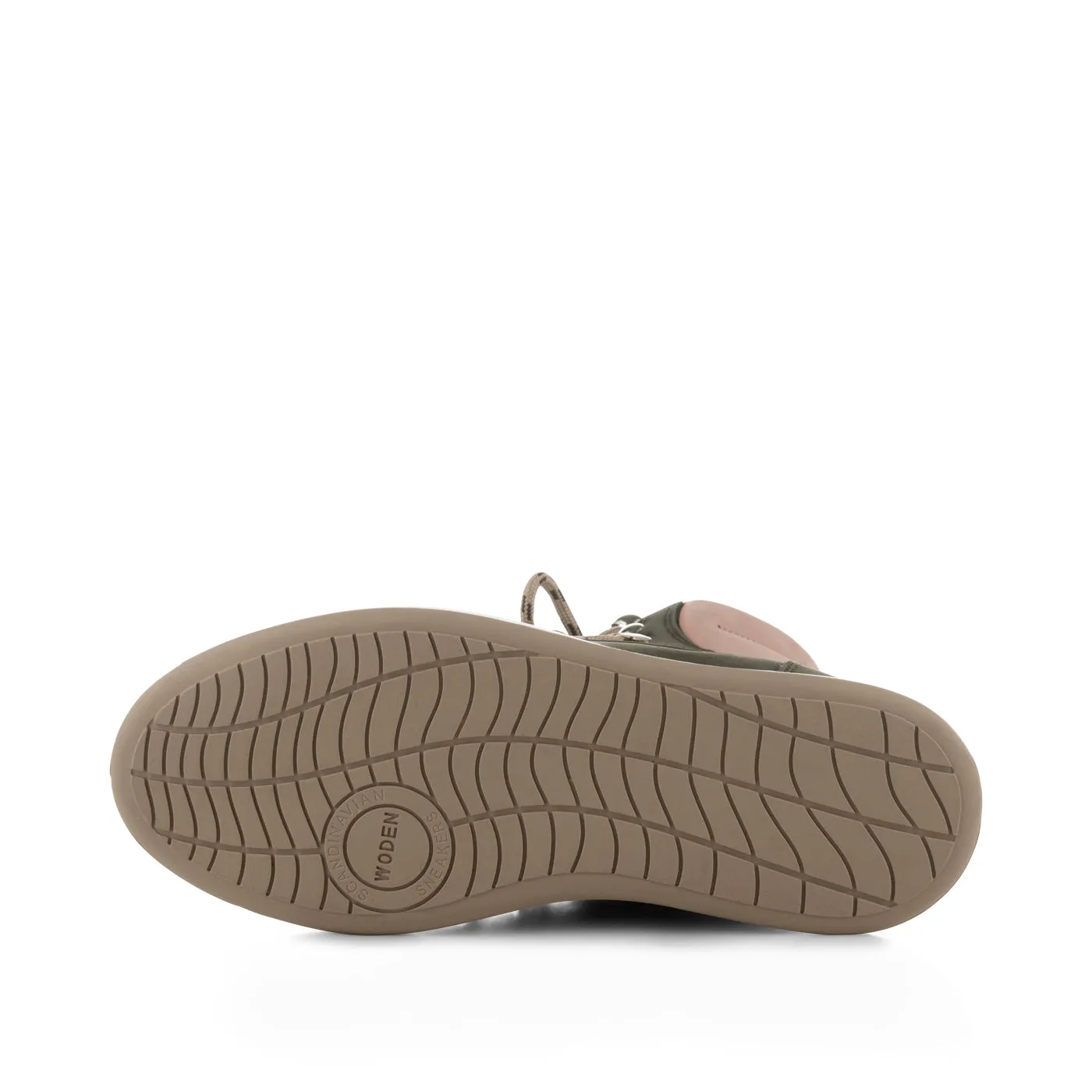 Iris Nubuck - Green/Rose