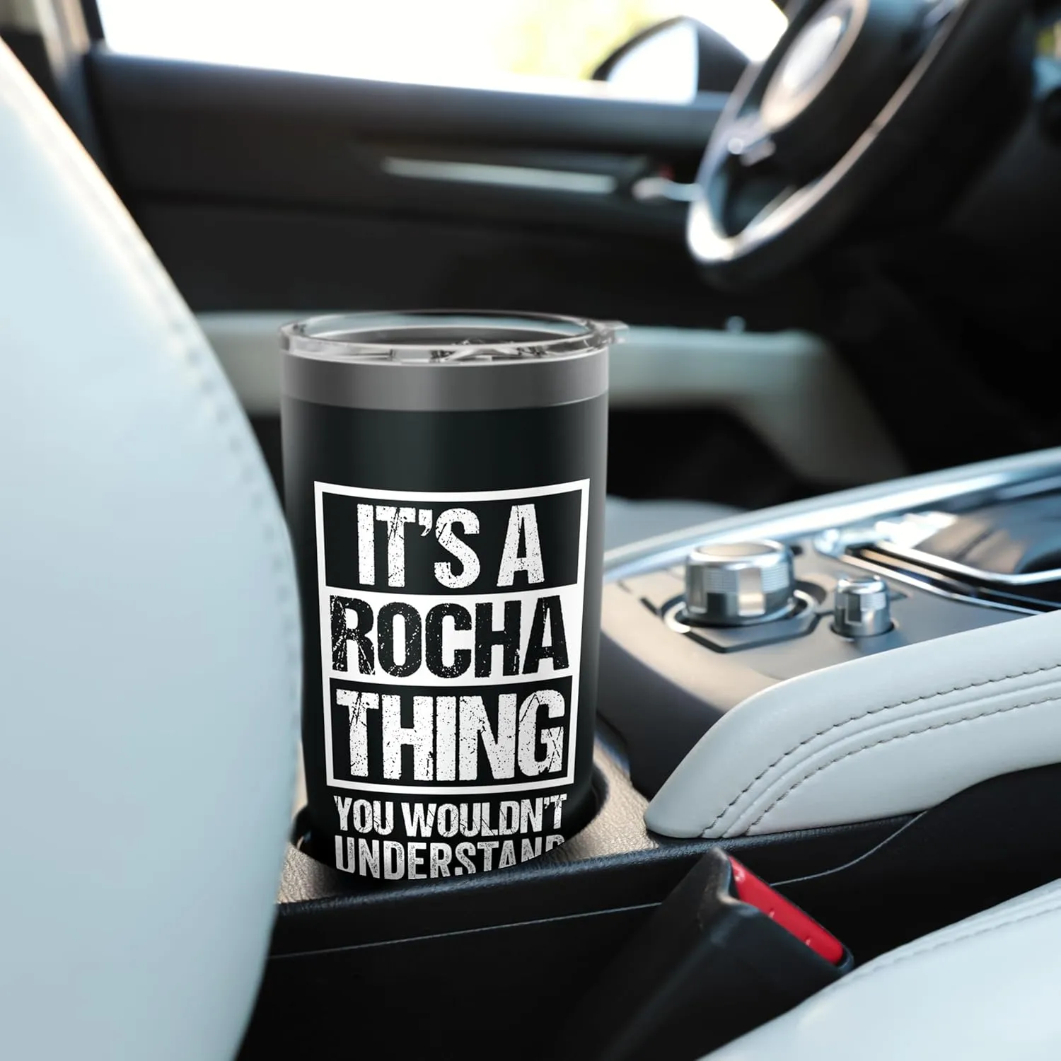 It's A Rocha Thing You Wouldn't Understand Surname Name Stainless Steel Insulated Tumbler