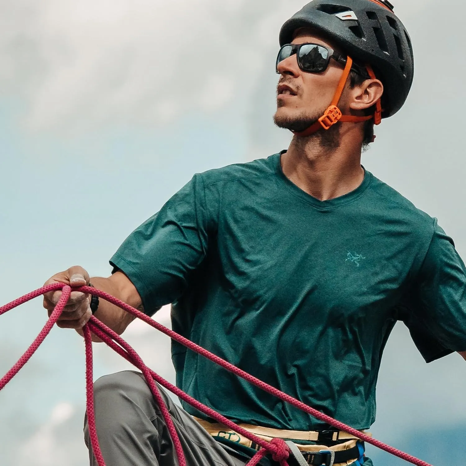 Julbo Shield Glacier Sunglasses for Men & Women w/Removable Spandex Shields for Mountaineering, Hiking, Skiing, and Trekking