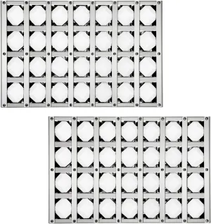 Kalomo Grill Heat Plates BBQ Grill Briquette Tray, Ceramic Briquettes Heat Shield for Twin Eagles TEBQ30G-B, TEBQ30R-B, TEBQ42G-B,TEBQ54,Pinnacle Grills TPBQ30G, TPBQ30R, TPBQ42G, TPBQ42R, TPBQ42RL-S