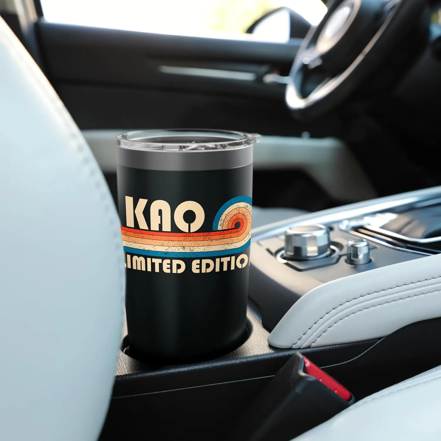 KAO Surname Retro Vintage 80s 90s Birthday Reunion Stainless Steel Insulated Tumbler