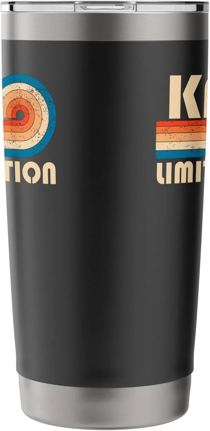 KAO Surname Retro Vintage 80s 90s Birthday Reunion Stainless Steel Insulated Tumbler