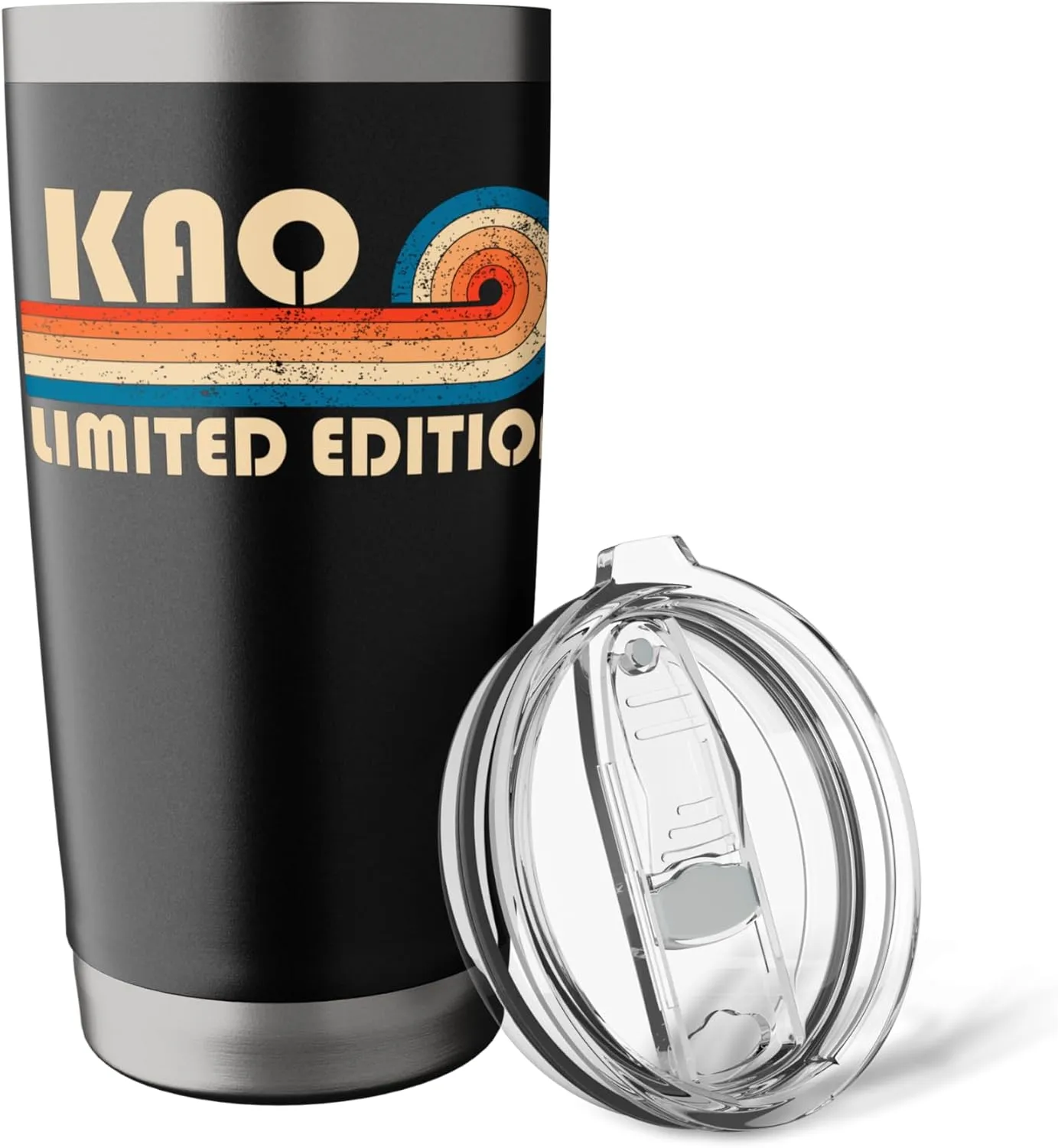 KAO Surname Retro Vintage 80s 90s Birthday Reunion Stainless Steel Insulated Tumbler