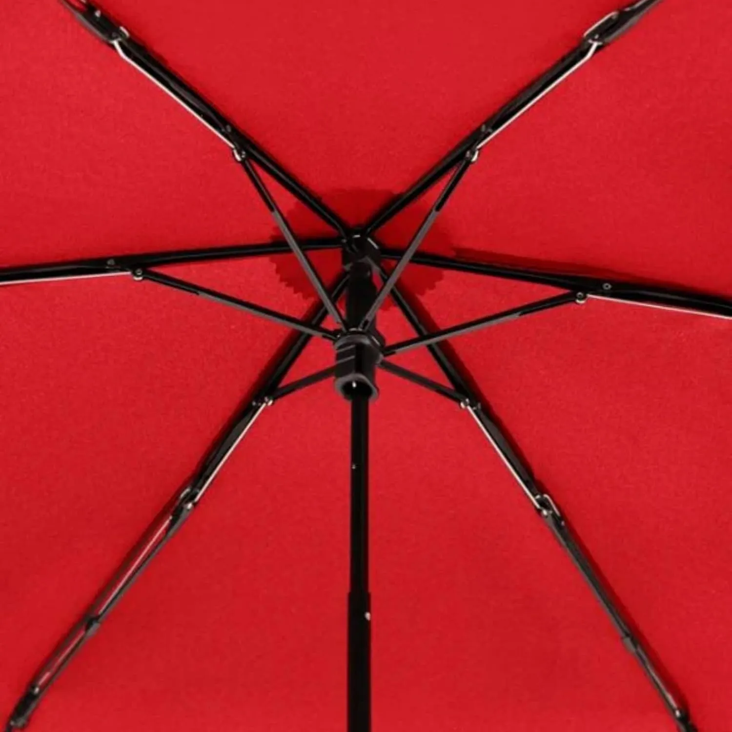 Knirps U.200 Ultra Light Duomatic Automatic Open Rain Umbrella - Compact Windproof Travel Umbrella for Adults - 97cm Diameter Retractable With Carrying Case