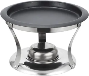 Korean Style BBQ Grill, 22/26cm Stainless Steel Nonstick Grill Pan with Portable Design for Indoor Outdoor Camping Picnic Backyard Party (26cm)