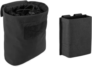 KRYDEX Molle Dump Pouch Roll-Up and 5.56 Mag Pouches Black