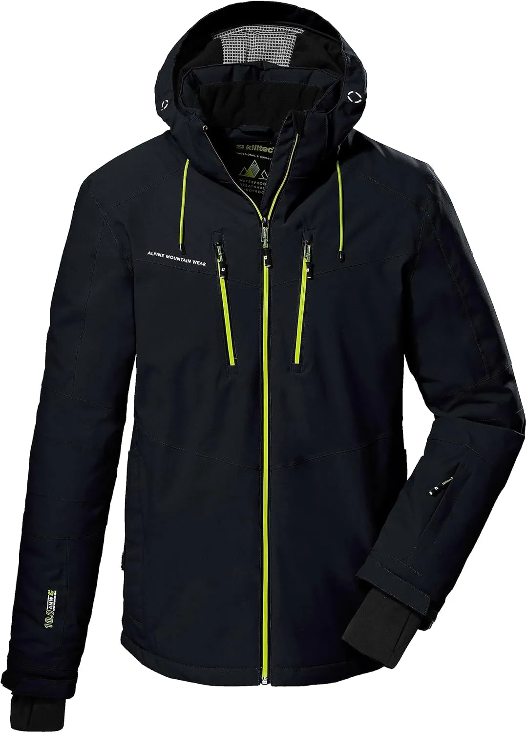KSW 44 Insulated Ski Jacket (Men's), Black, Small