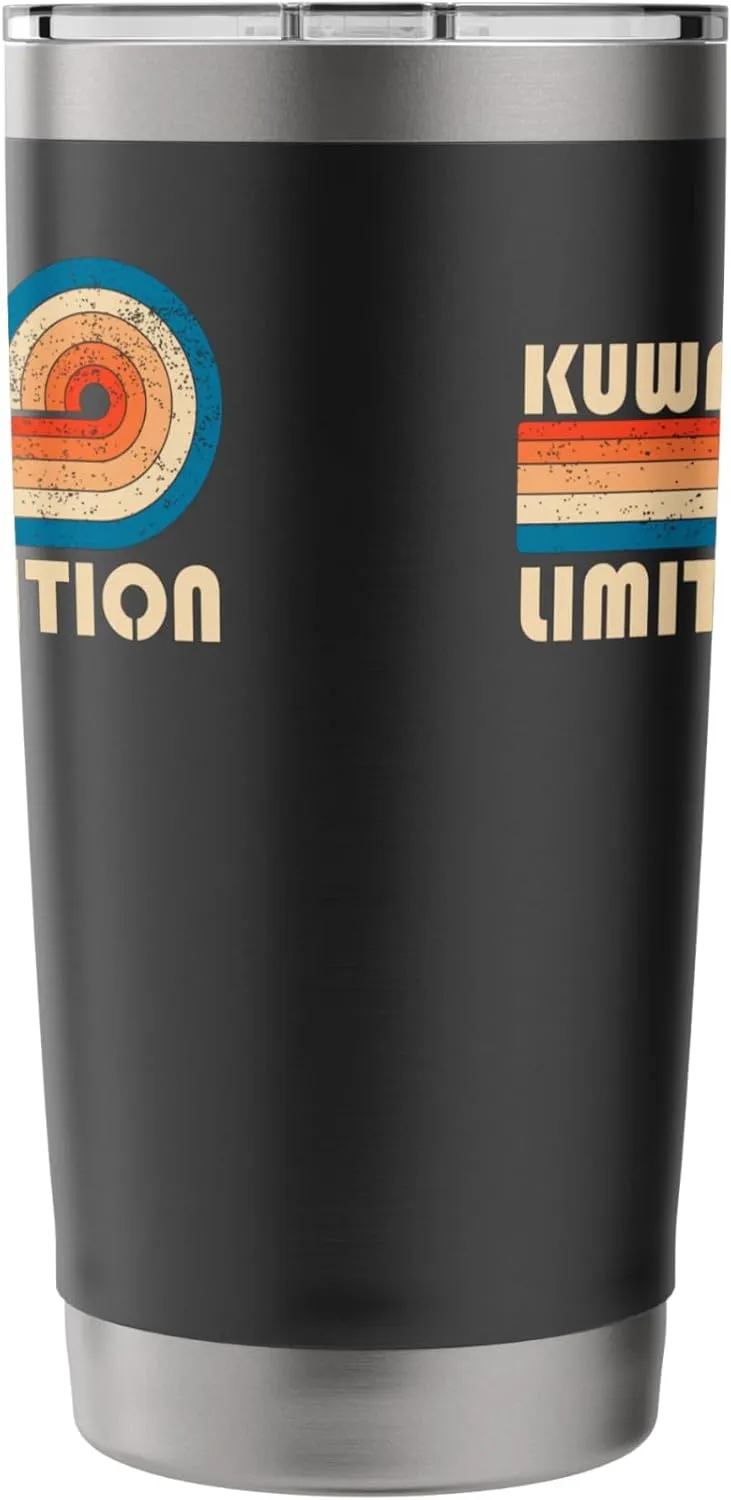KUWAHARA Surname Retro Vintage 80s 90s Birthday Reunion Stainless Steel Insulated Tumbler