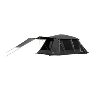 KZM Geopath Black 4-5 Person Tent - Black