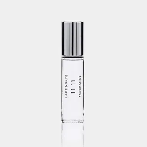 Lake & Skye 11 11 Rollerball Fragrance Oil, 0.33 fl oz (10 ml) - Clean, Sheer, Uplifting Scent
