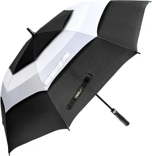 LANBRELLA Golf Umbrell 72/80 Inch Extra Large Oversize Windproof Stick Umbrella