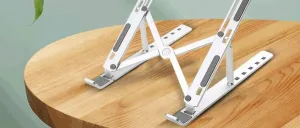 Laptop bracket folding