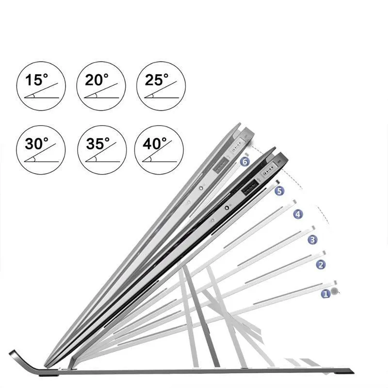 Laptop bracket folding