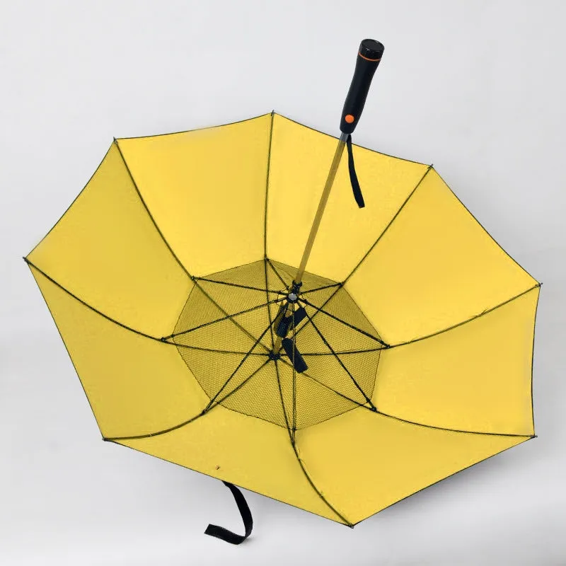Large Fan Umbrella UPF50  UV Blocking Parasol