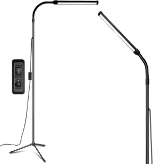 Led Floor Lamp for eyelash extensions Standing light Floor Lamps for Office Standing Lamp Brightness eyelash lamp tattoo Light Eye Caring Reading lamp for Bedroom makeup light lash light extension