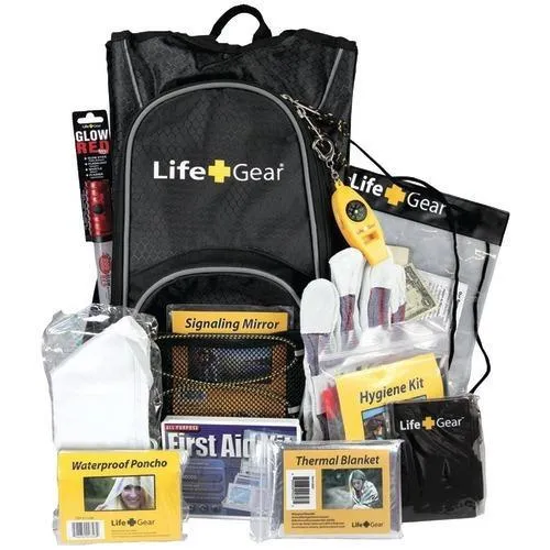 Life gear Day Pack Emergency Survival Backpack Kit (pack of 1 Ea)