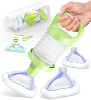 Life-Saving Choking Rescue Device, FSA/HSA Eligible Anti Choking Device, Portable Airway Suction for Adults, Kids, Seniors, Infants, Home Car Travel Emergency