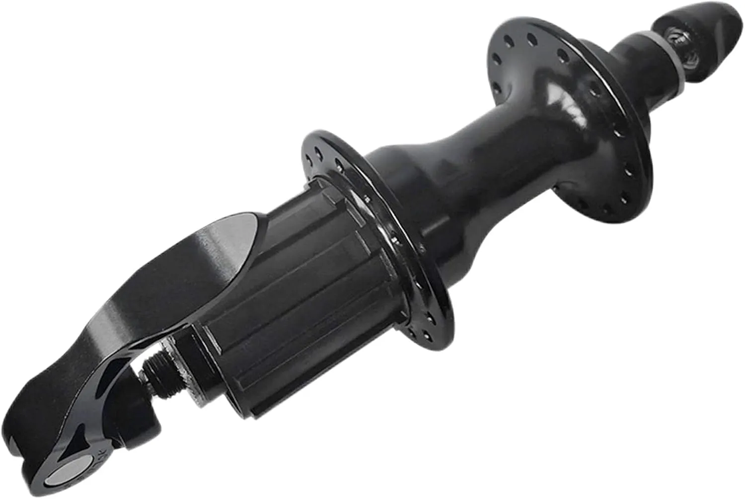 Lightweight Bike Rear Hub, Dual Bearing Quick Release, 7-10 Speeds, 28 Holes, Aluminum Alloy, for Folding and Road Bikes