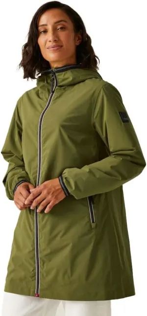 Lioka Women's Waterproof Jacket - Green Nephrite 46, Nephrite Green, 48, Nephrite Green, 16