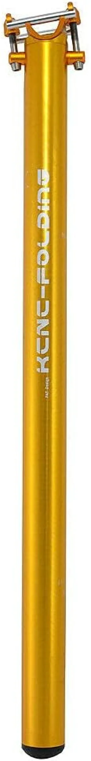 LITE Wing 7075 Aluminum 34.9x550mm Seatpost, Gold, SP8-349-566, SK2042-T