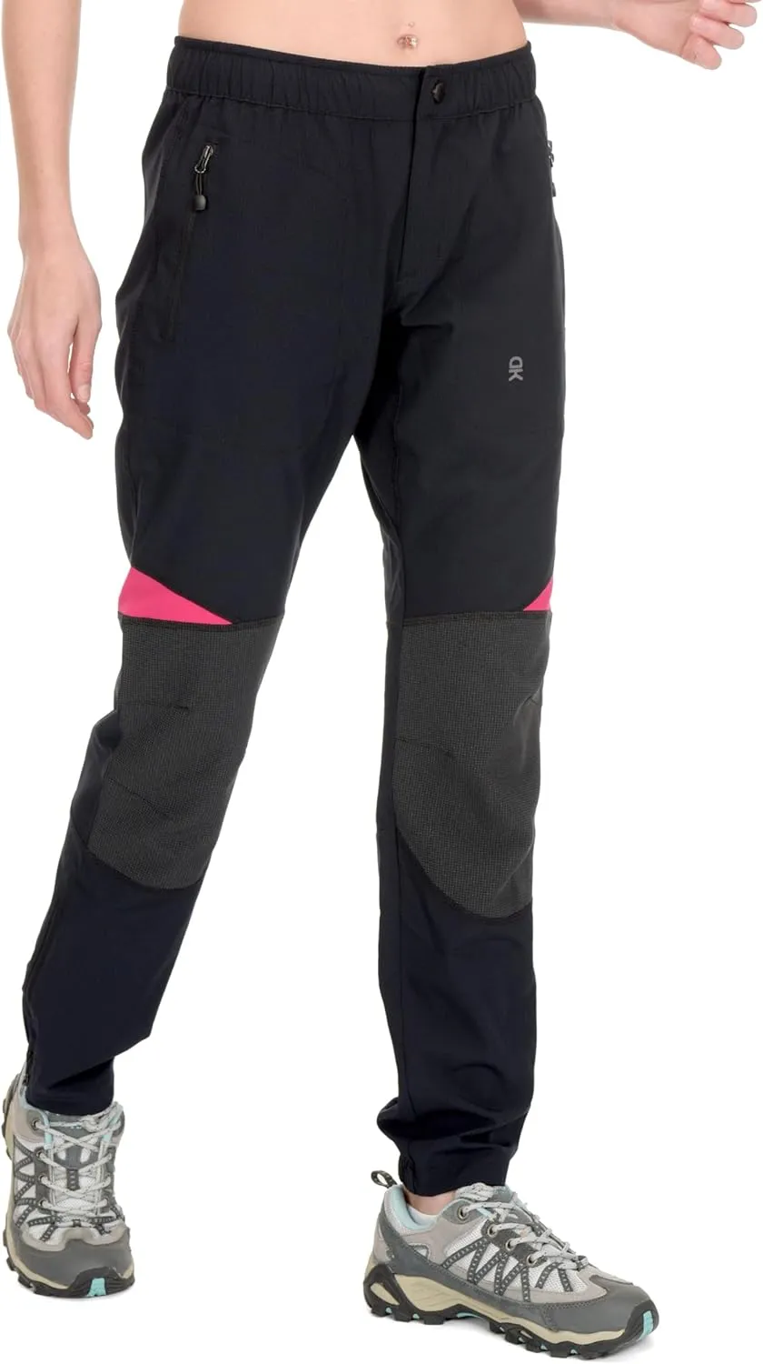 Little Donkey Andy Women's Lightweight Quick Dry Hiking Pants Reinforced Knees UPF 50 for Mountain Climbing Camping