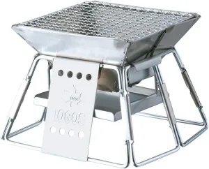 (LOGOS) making a fire with pyramid Grill compact [1-2 person for