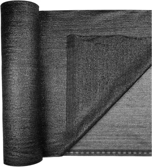 LOVE STORY 70% Shade Cloth Roll 5'10" x 100 ft Screen Cover for Garden, Greenhouse, Patio, Canopy (Black)