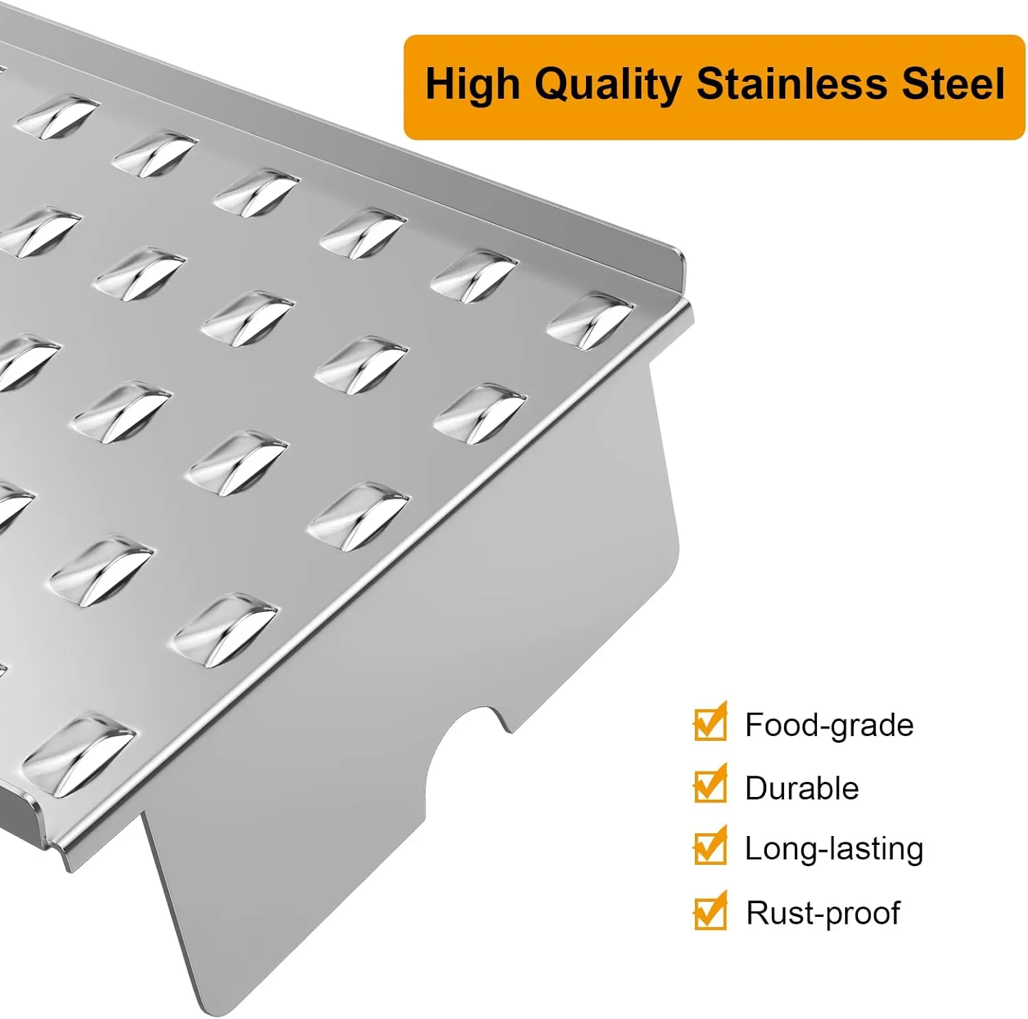 LS'BABQ Grill Drip Tray-Heat Baffle Replacement Parts for Camp Chef Woodwind WiFi 36,SmokePro LUX 36, and Smoke Pro SGX 36 Pellet Grills