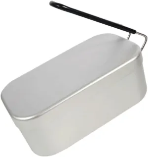 Lunch Box, Aluminum Folding Portable Bento Box, Suitable For Outdoor Outings, Camping And Self-driving Trips(500ML)