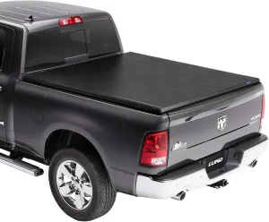 Lund Genesis Roll Up Soft Roll Up Truck Bed Tonneau Cover | 96063 | Fits 2003 - 2018, 2019 - 2020 Classic Dodge Ram 1500 8' Bed (96")