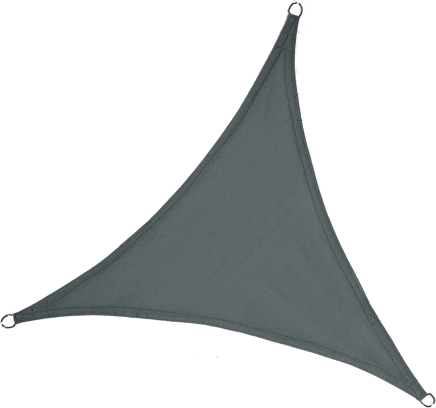 LyShade14' x 14' x 14' Cool Grey Colour Triangle Sun Shade sail Canopy Awning for Garden Deck Pool Patio pergola Backyard Sandbox Outdoor Sun shade-90% Sun Shade, Higher u.v. Block