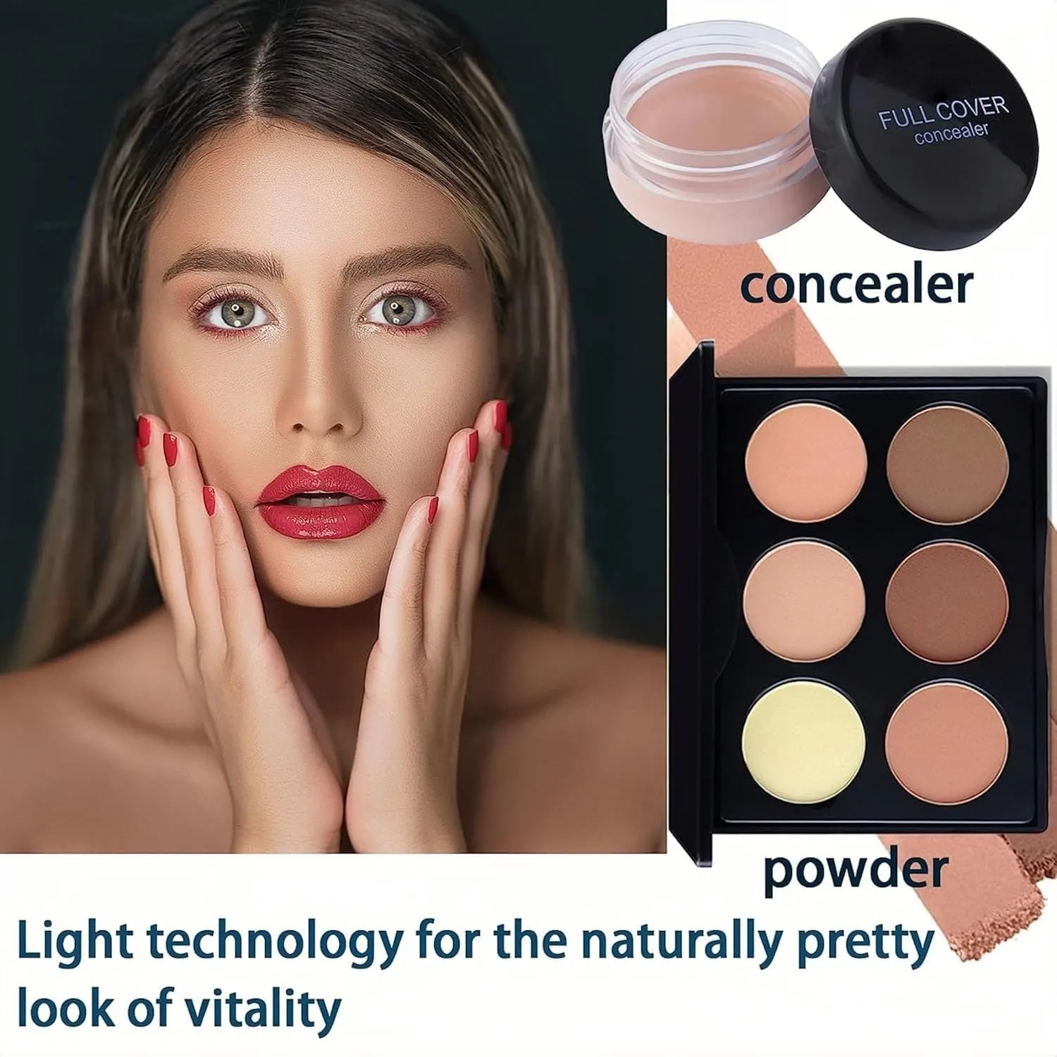 MAEPEOR All In One Makeup Kit for Women Full Kit Multi-Purpose Makeup Set for Beginners or Pros (SKIT003H)