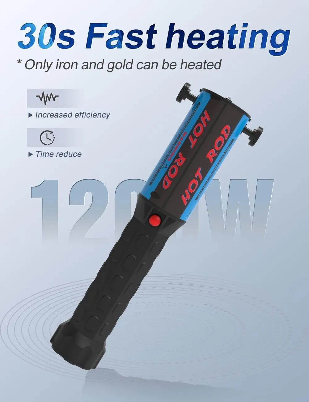 Magnetic Induction Heater Kit - 1200W 110V Handheld Induction Heater Bolt Removal Tool with 3 Coils