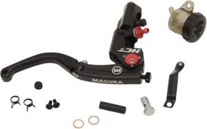 Magura USA HC3 Adjustable Radial Brake Master Cylinder (12mm/11mm to 13mm Adjustable/Short Folding Lever)