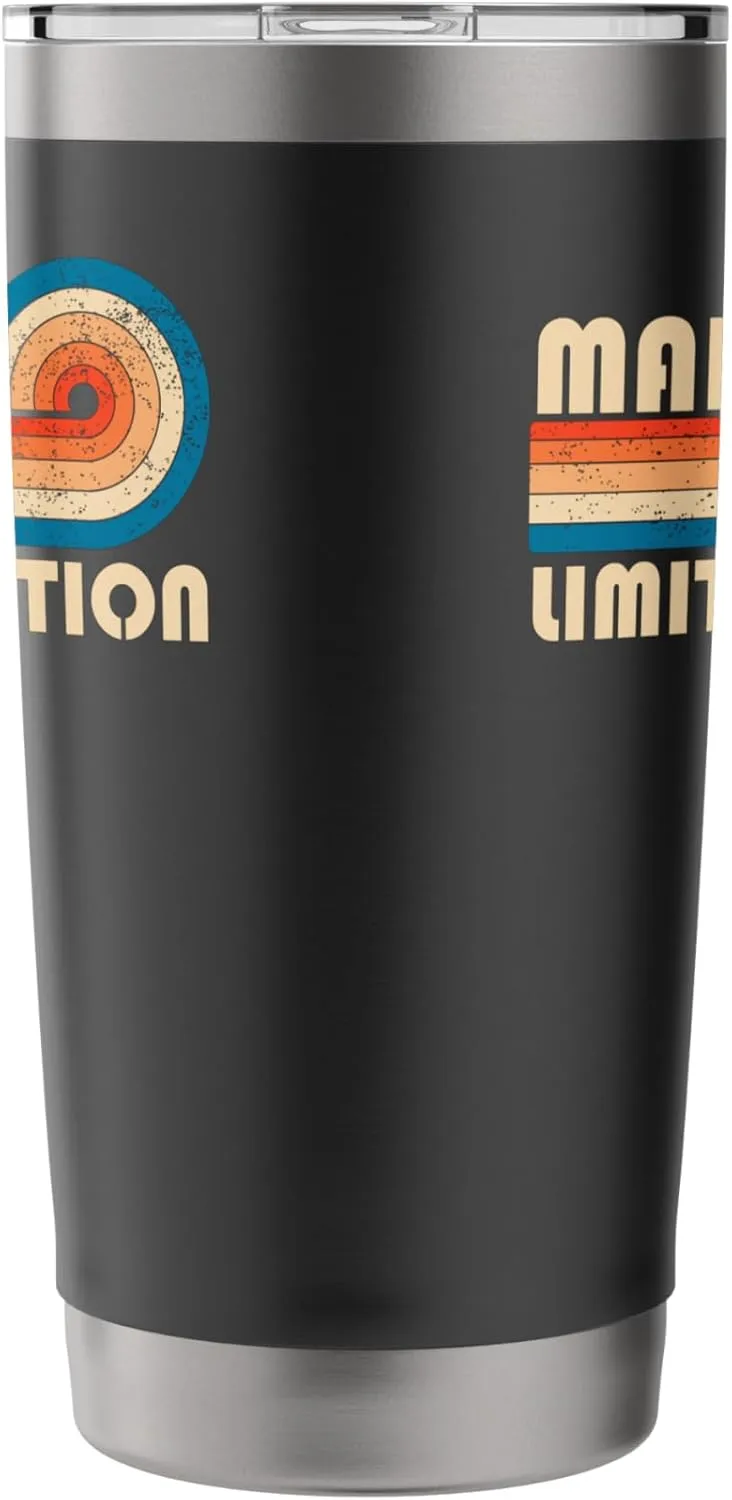 MAKINO Surname Retro Vintage 80s 90s Birthday Reunion Stainless Steel Insulated Tumbler