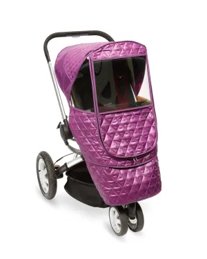 Manito Castle Beta Stroller Weather Shield (Purple)