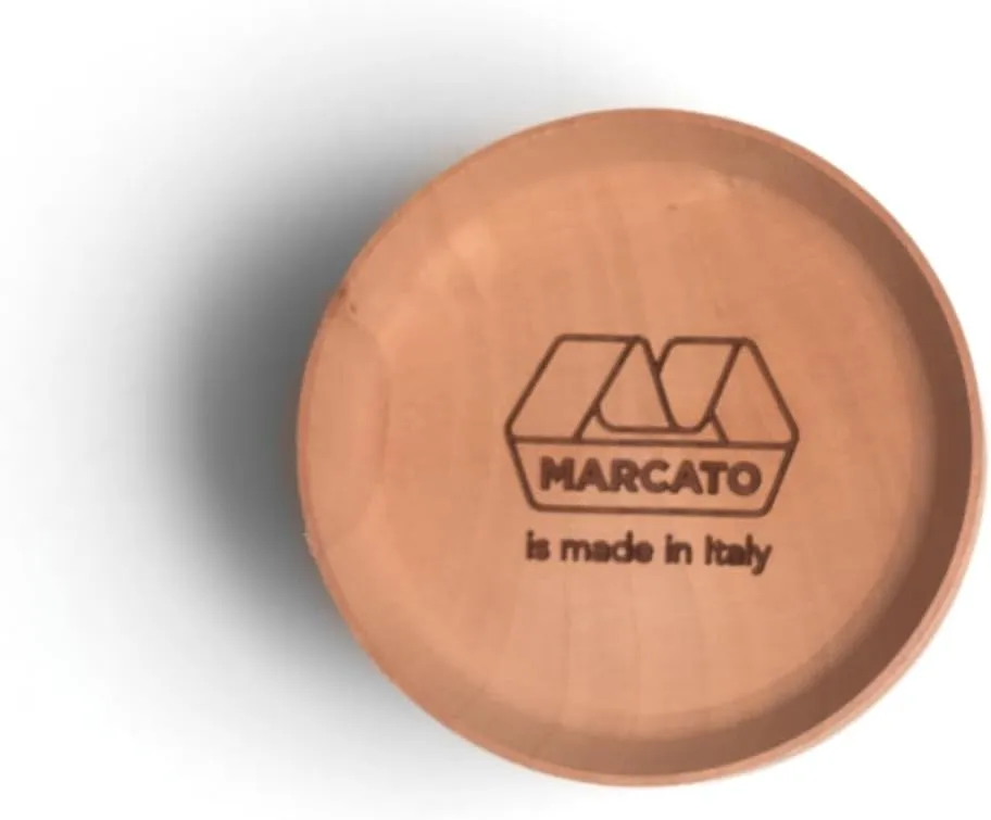 Marcato Corzetti Cutter Base and Stamp Set, Made in Italy, 2.25-Inches, Wood