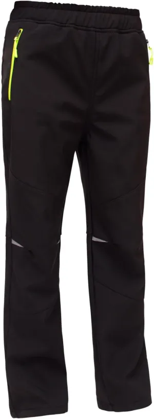MEILONGER Boys Girls Softshell Hiking Pants Fleece Lined Skiing Snow Pants Kids Outdoor Trousers