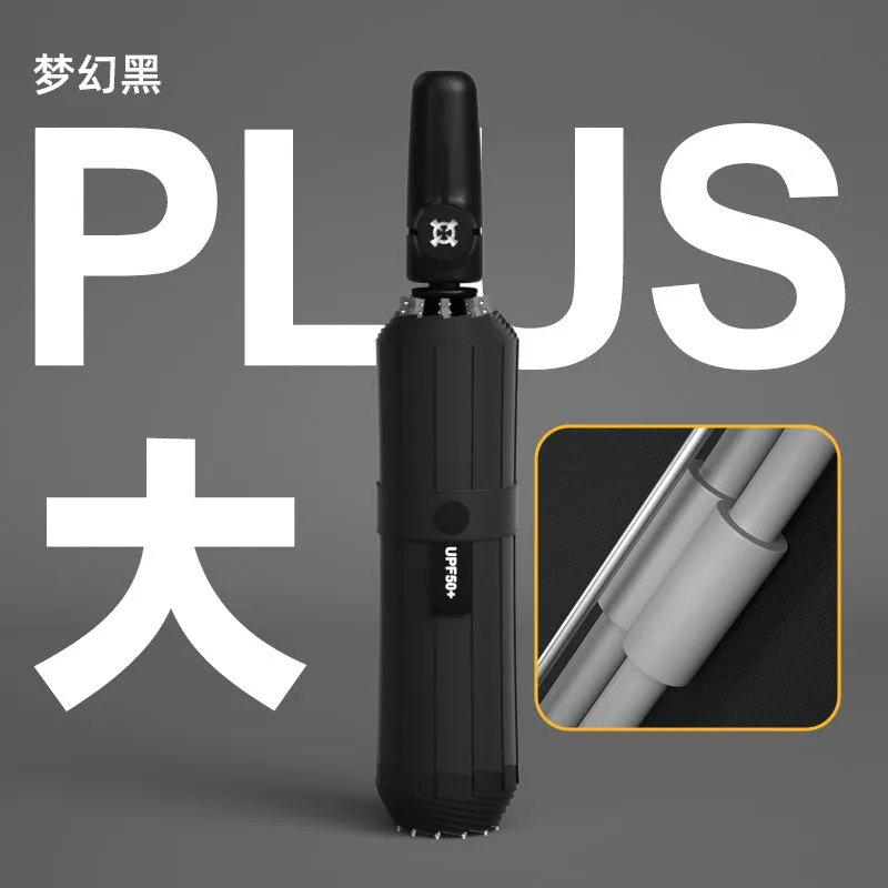 Men’s Large Folding Automatic Umbrella  UV & Windproof