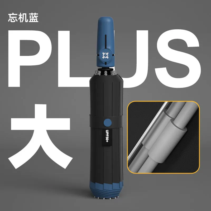 Men’s Large Folding Automatic Umbrella  UV & Windproof