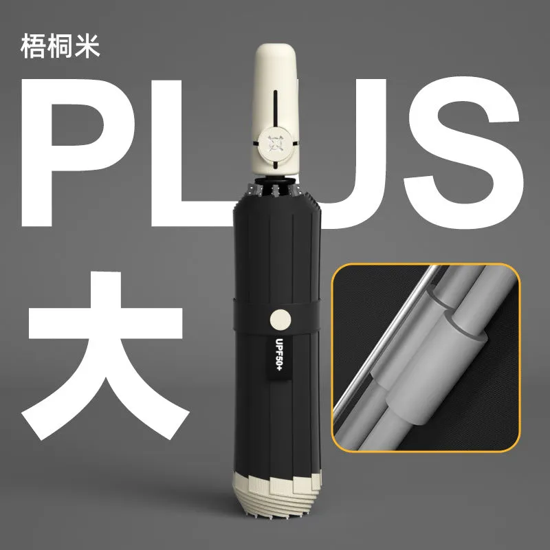 Men’s Large Folding Automatic Umbrella  UV & Windproof