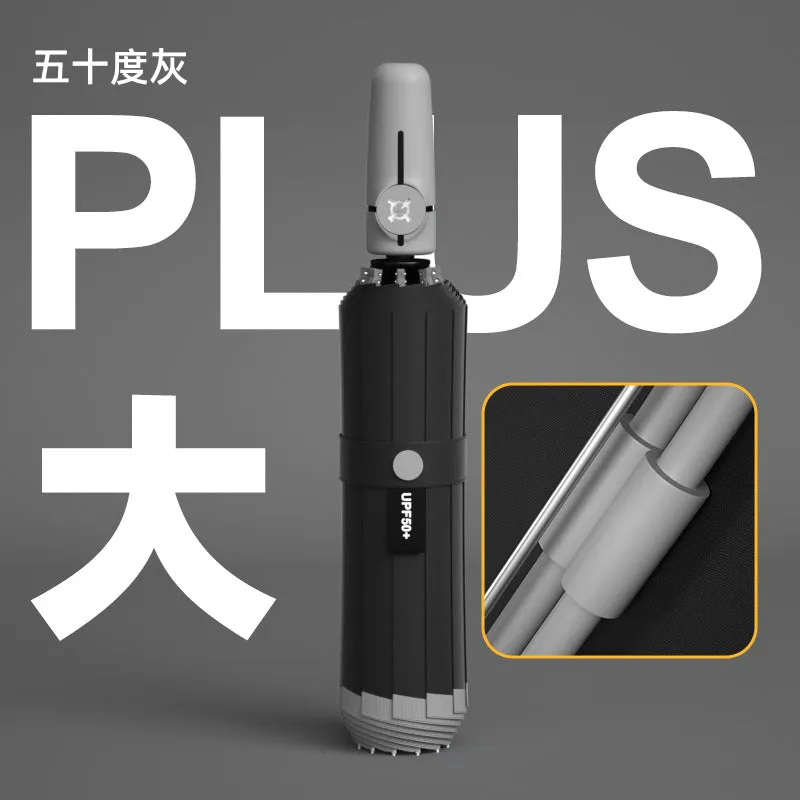 Men’s Large Folding Automatic Umbrella  UV & Windproof