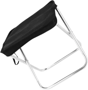 Milisten Foldable Camping Chair Portable Stool Aluminum Alloy Multi-Functional Ergonomic Design for Outdoor Activities