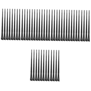 Mipcase 48pcs Eyeliner Angled Brow Brush Versatile Makeup Application Tools for Eyebrow Eyeshadow Compact Design for for Makeup Enthusiasts and Beginners