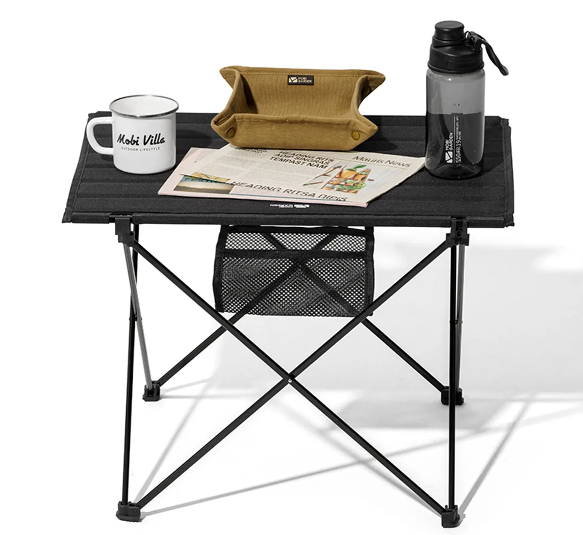 Mobi Garden Shan Qiu Folding Table - Black