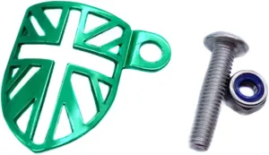 Mud-Free Folding Bike Brake Cable Deflector Block Front Fork for Deflector Plate