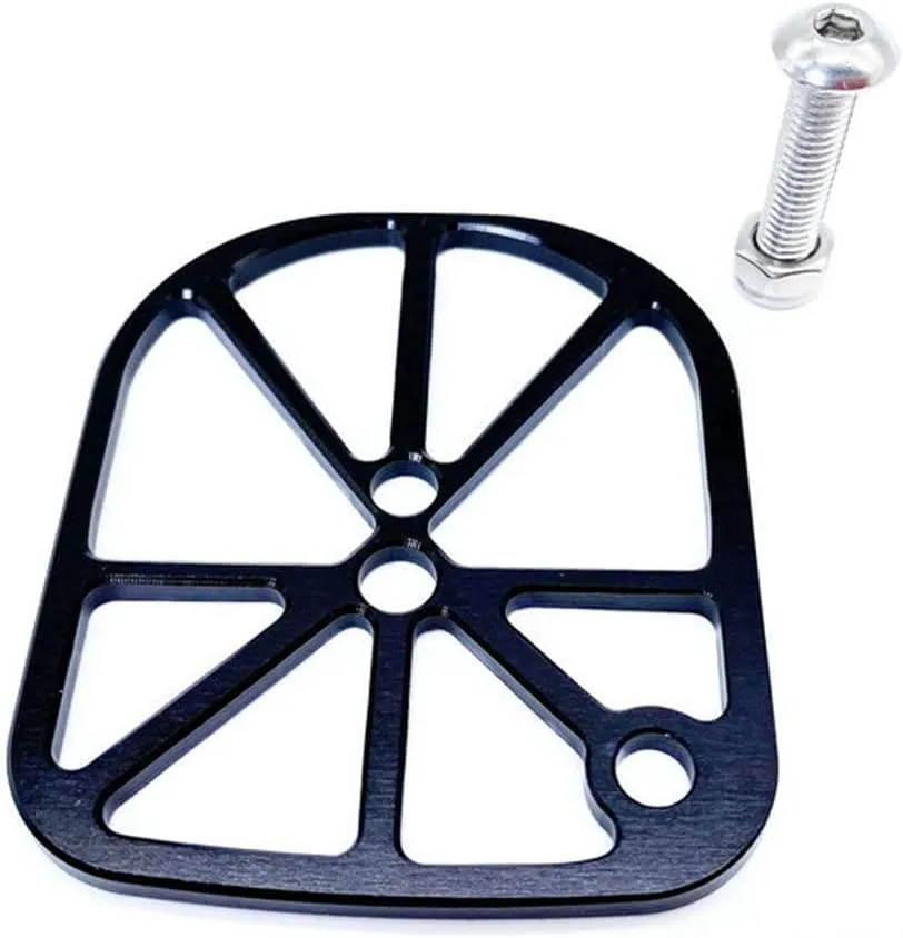 Mud-Free Folding Bike Brake Cables Deflector Block Front Fork for Deflector Plate