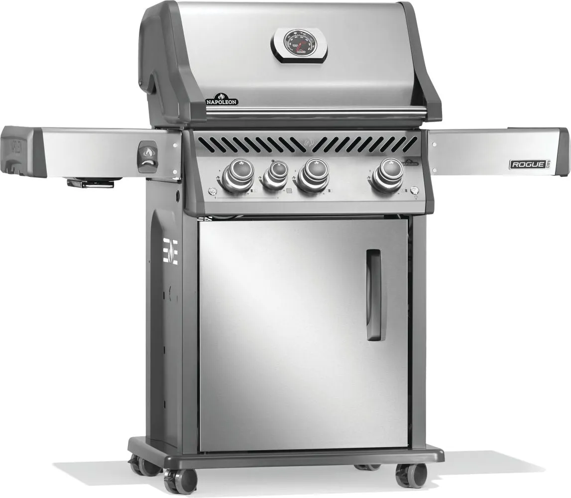 Napoleon Rogue® PRO 425 SIB Propane Gas Grill with Infrared Side Burner - RP425SIBPSS-2