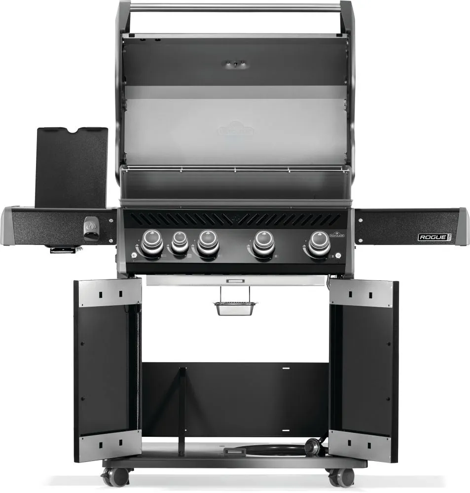 Napoleon Rogue® PRO 525 Propane Gas Grill with Infrared Side Burner, Black - RP525SIBPK-2