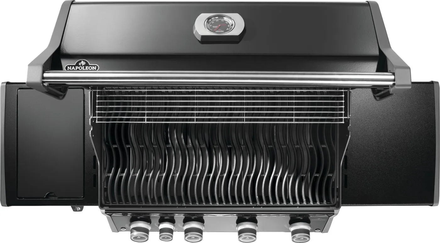 Napoleon Rogue® PRO 525 Propane Gas Grill with Infrared Side Burner, Black - RP525SIBPK-2